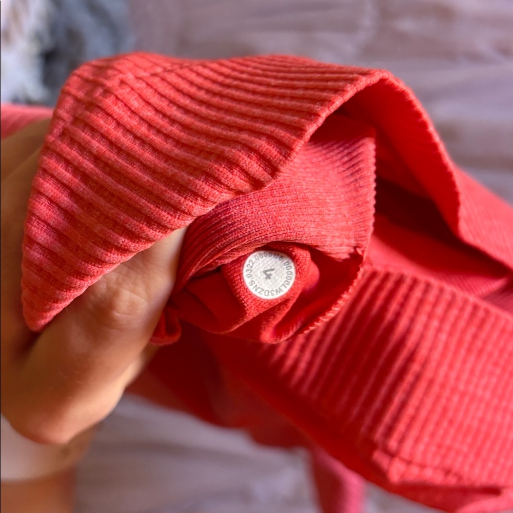 Lululemon Ebb to Street Long Sleeve Shirt in Pale Raseberry - Picture 10 of 11